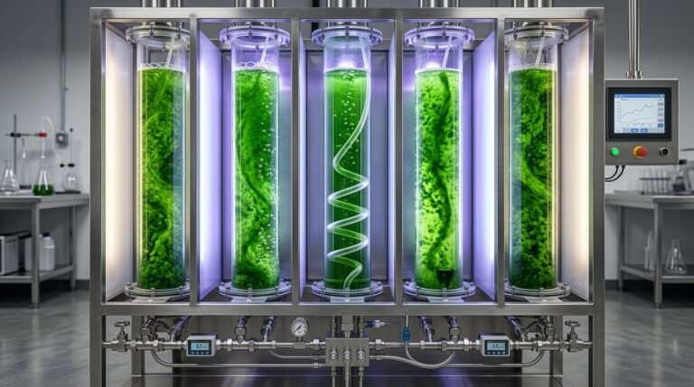 fotobiorreactores cerrados para el cultivo de microalgas utilizadas en cosmética