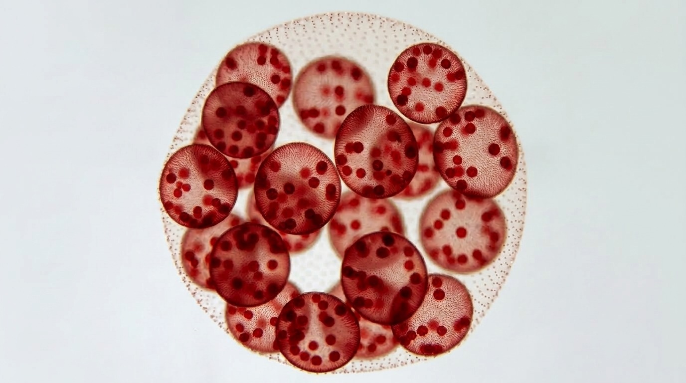 Microalga microscópica rica en compuestos bioactivos con potencial cosmético como polisacáridos y antioxidantes